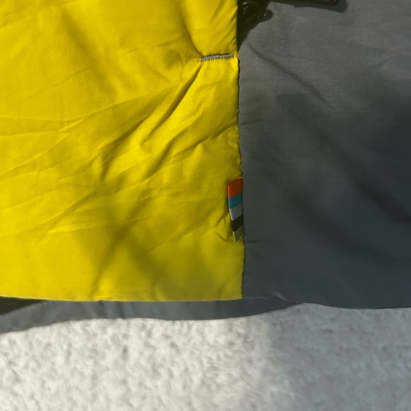 Smartwool Smartloft X-60 Yellow Gray Jacket. Outdoor Hiking Gorpcore Wool Large - Picture 2 of 12